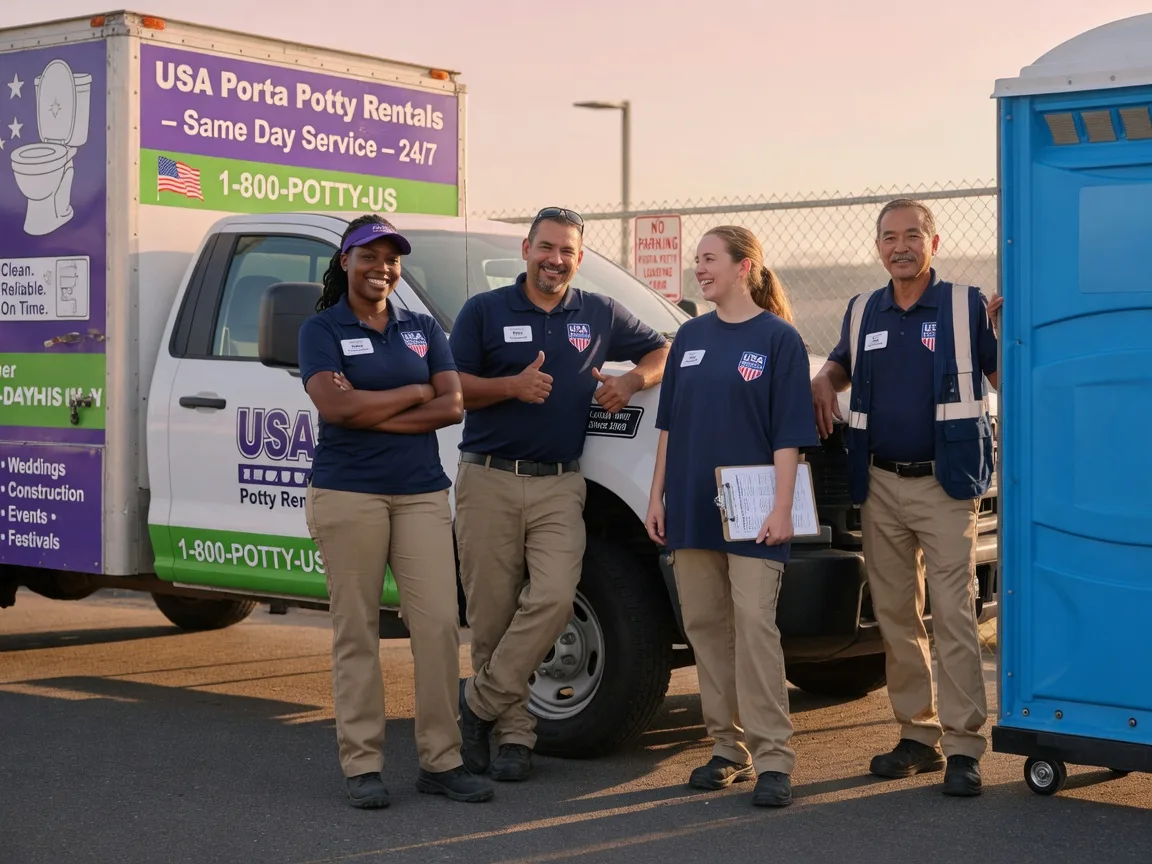 Porta Potty Rental company in Mooresville, NC